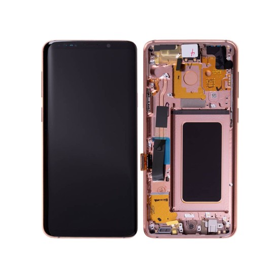 Touch+Display+Frame Samsung Galaxy S9 Plus/G965F Service Pack Dourado